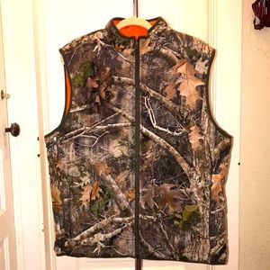 Red Head realtree hunting vest reversible